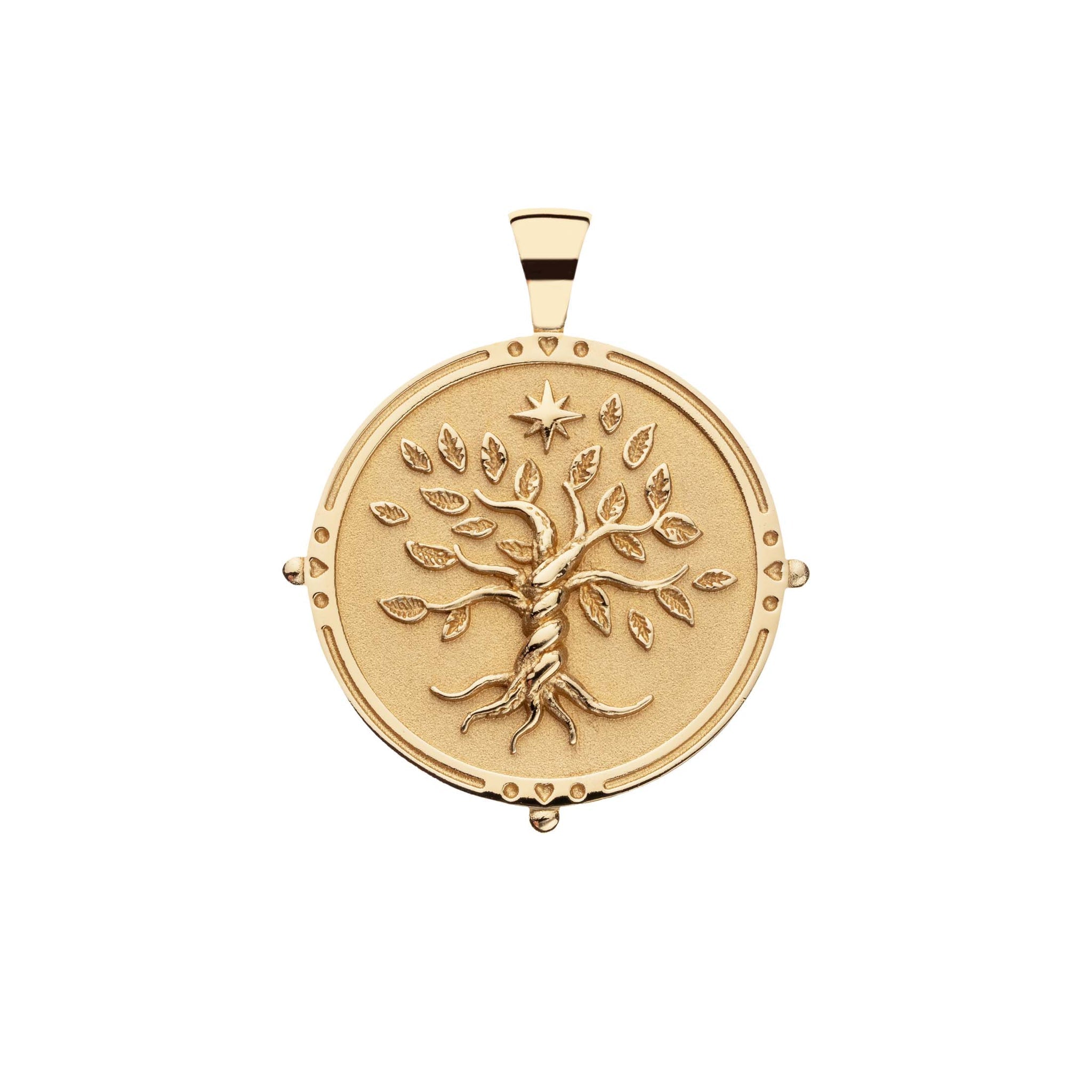 Jane Win - Faith Pendant Original Coin with 18" Drawn Link Chain
