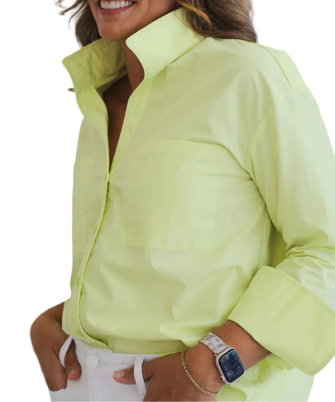 Heidi Houston Piper Top - Long Sleeve - Highlighter