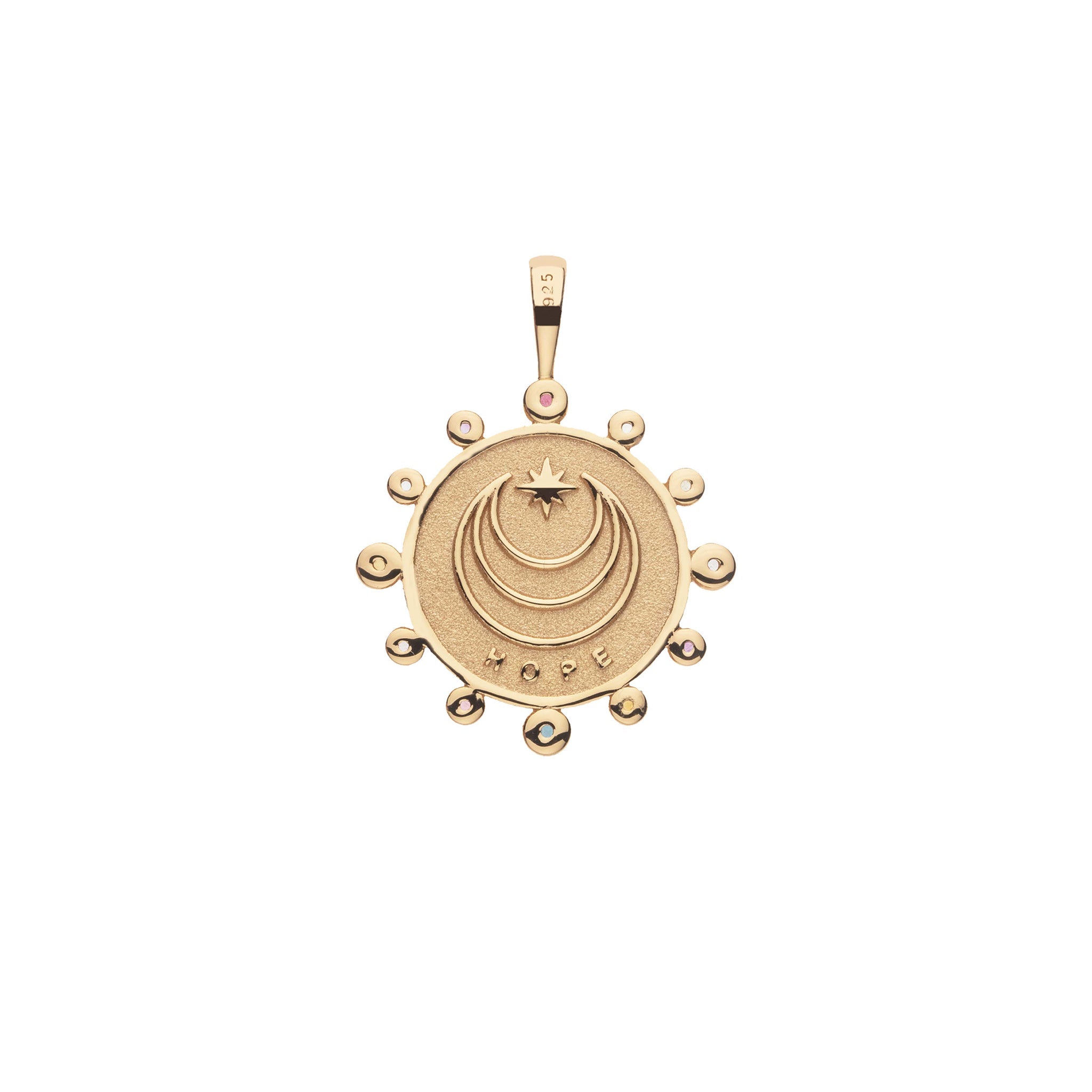 Jane Win - HOPE Petite Embellished Coin