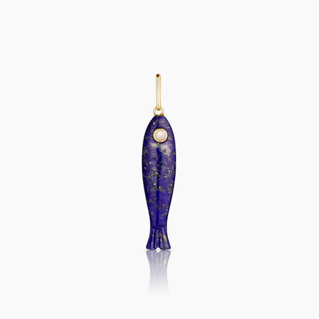 THATCH Fortuna Lapis Charm Lariat Necklace