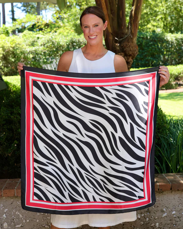 Harper Striped Scarf Large