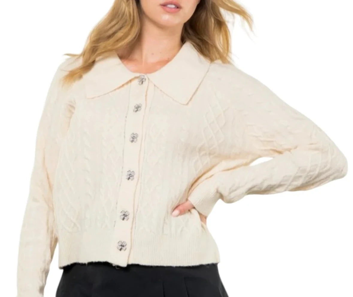 The Blair Cardigan Cream