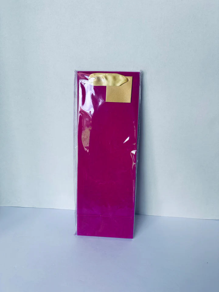 Velvet Flocked Wine Bag - Ten Colors