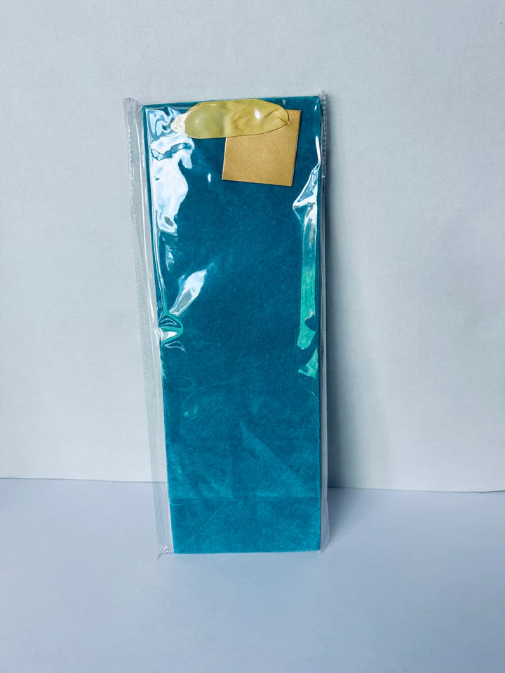 Velvet Flocked Wine Bag - Ten Colors