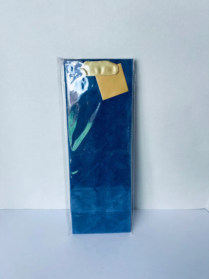 Velvet Flocked Wine Bag - Ten Colors