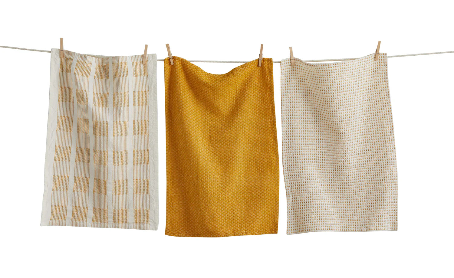 Sonama Dishtowel Yellow - Set of 3