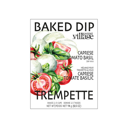 Baked Caprese Tomato Recipe Dip