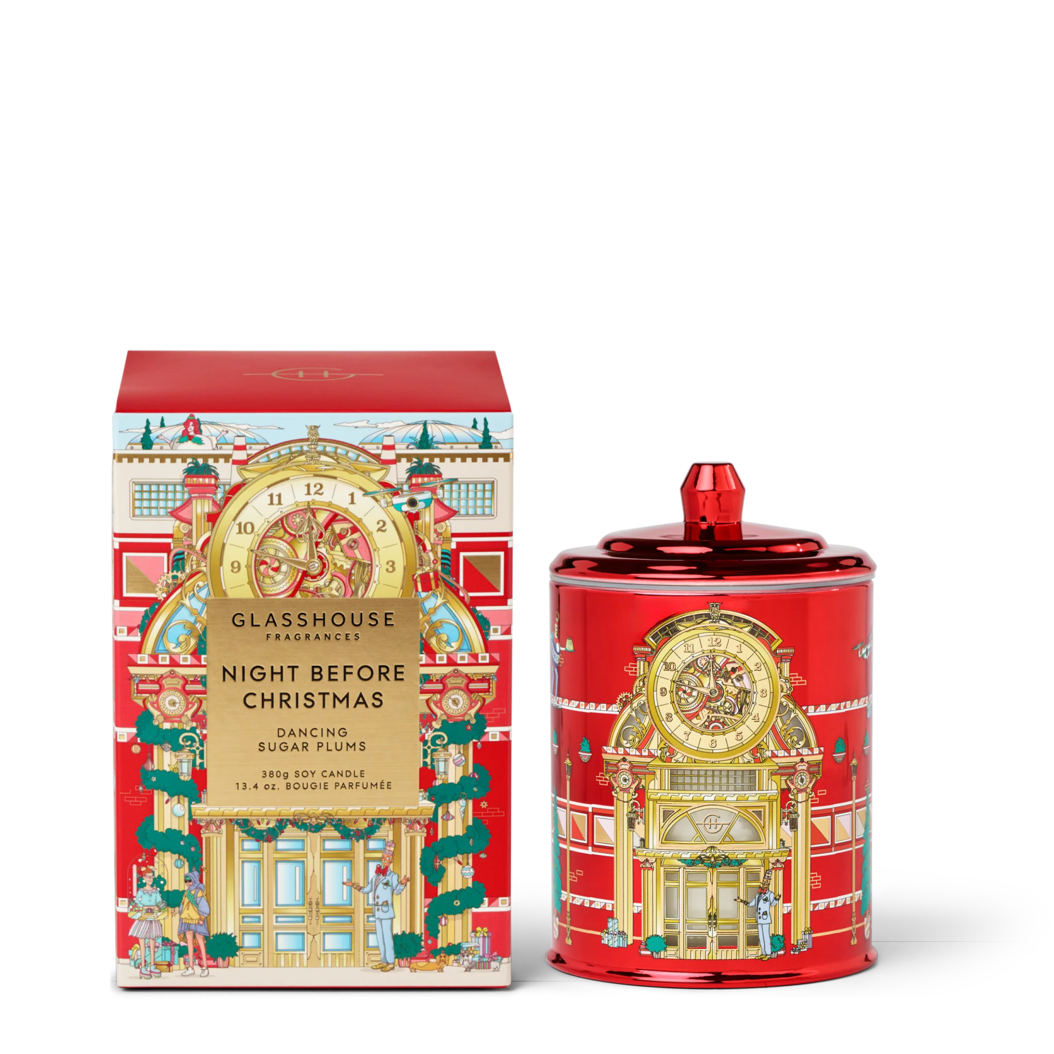 Glasshouse Night Before Christmas Candle  - 13.4oz