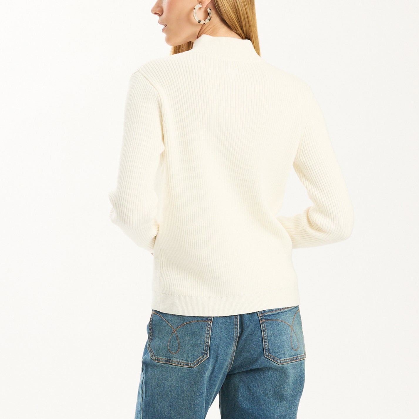 Tyler Boe Chatham Rib Cardigan | Ivory