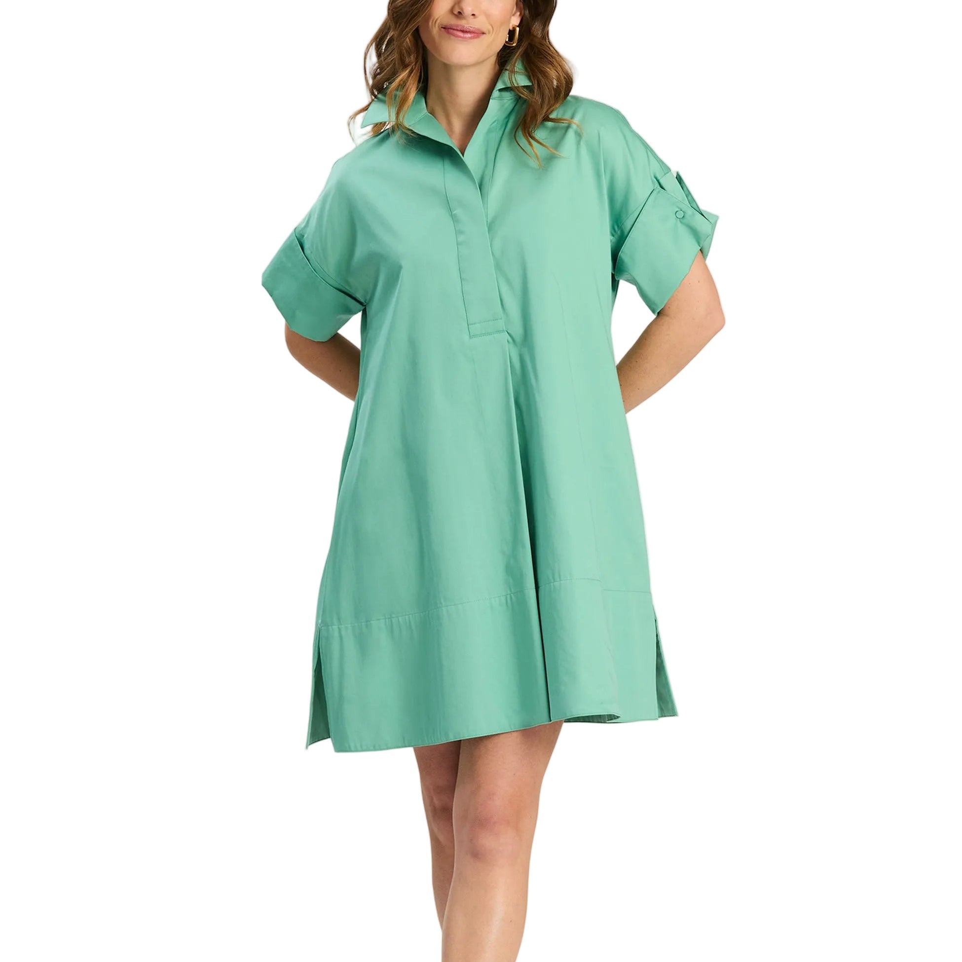 Tyler Boe Creme de Menthe Addie Dress