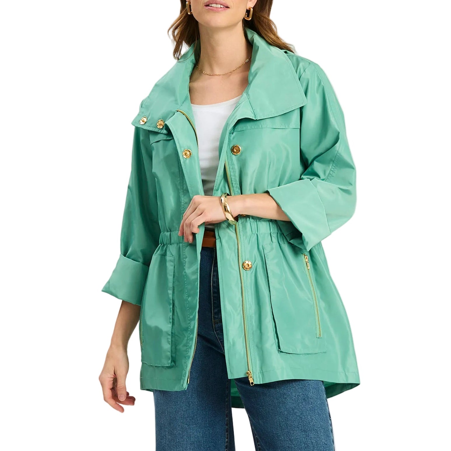 Tyler Boe Newport Rainslicker - Creme de Menthe