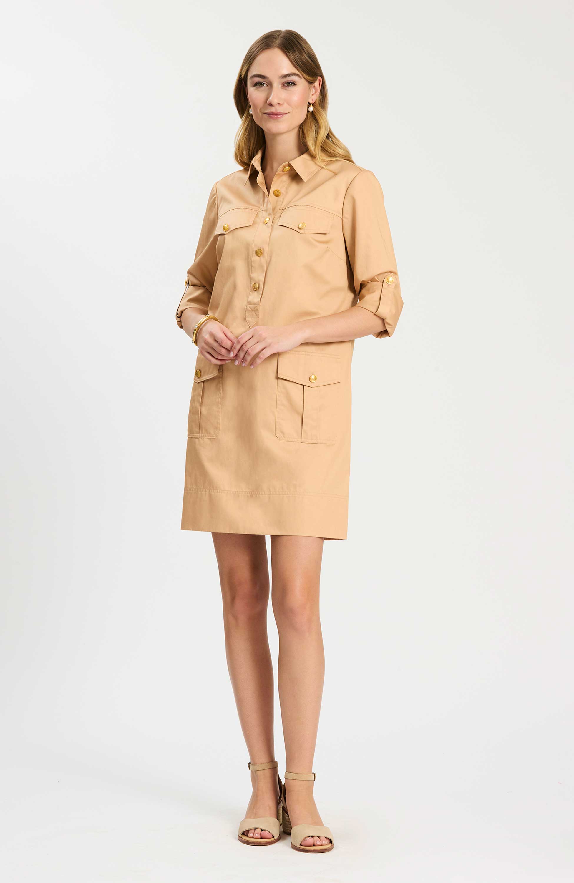 Tyler Boe Rory Dress - Hazelnut