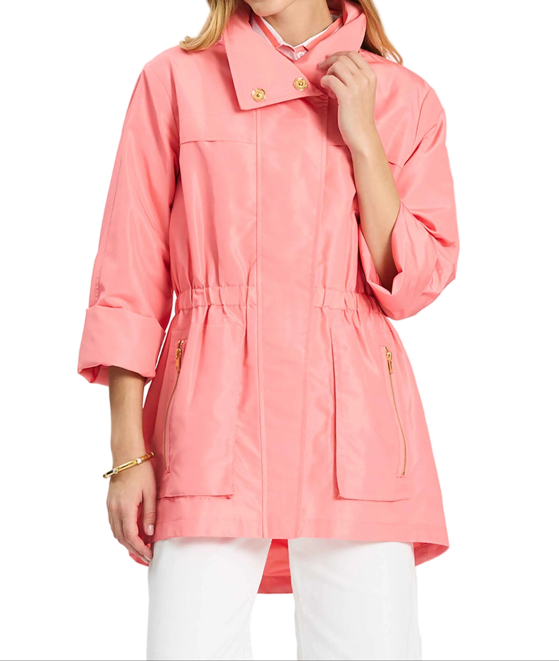 Tyler Boe Newport Rainslicker  - Shell Pink