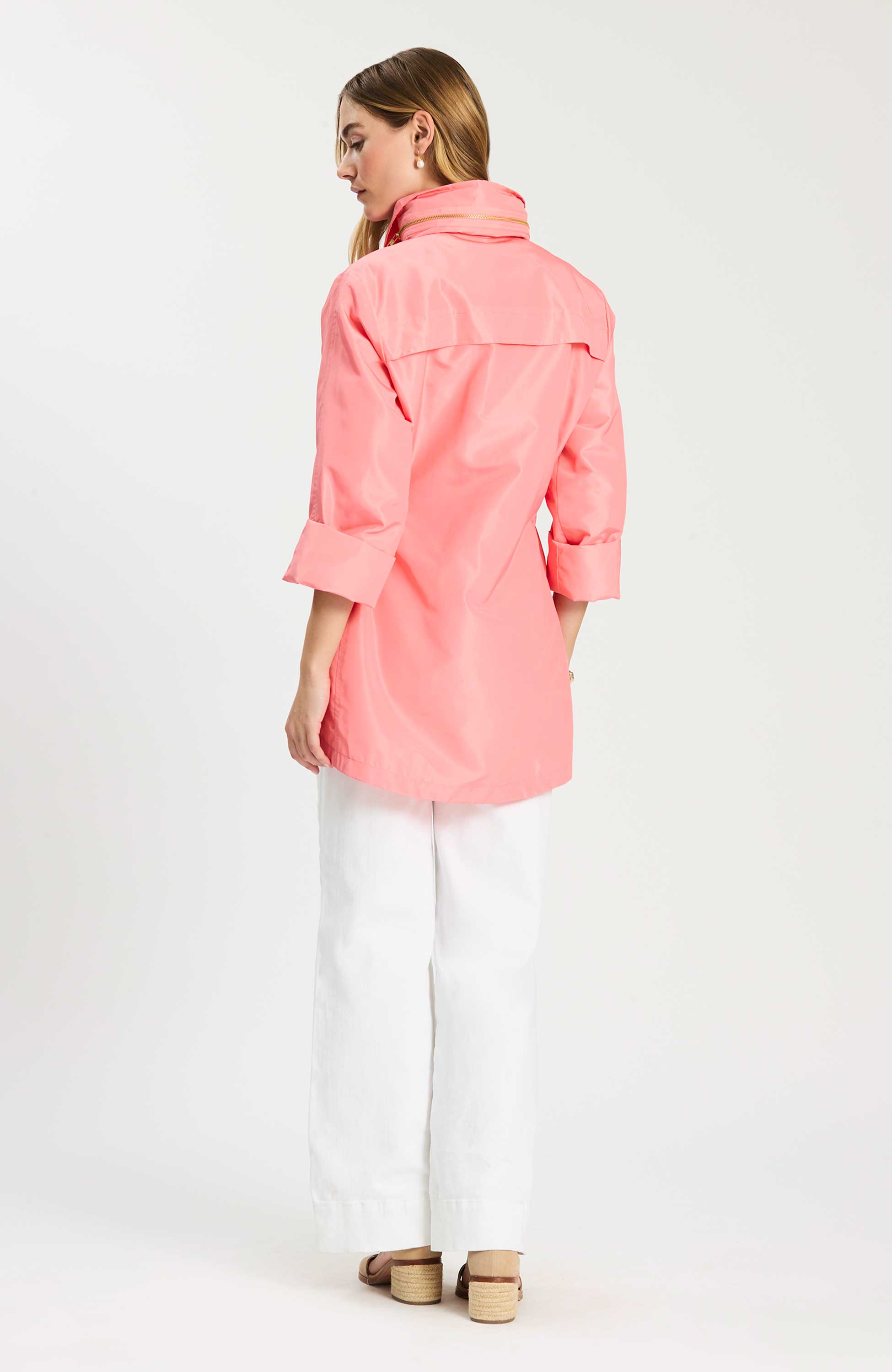 Tyler Boe Newport Rainslicker  - Shell Pink