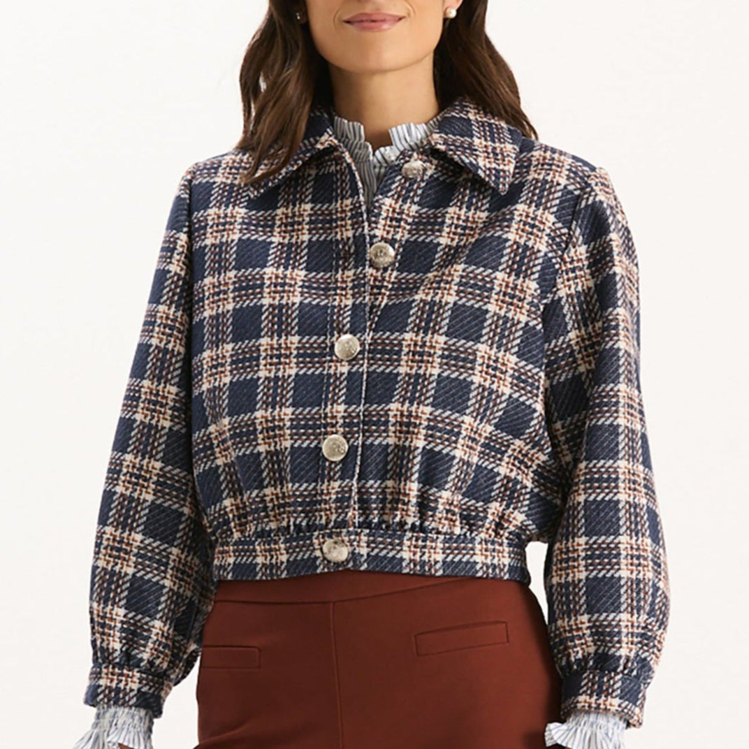 TYLER BÖE  Harper Jacket - Kensington Plaid