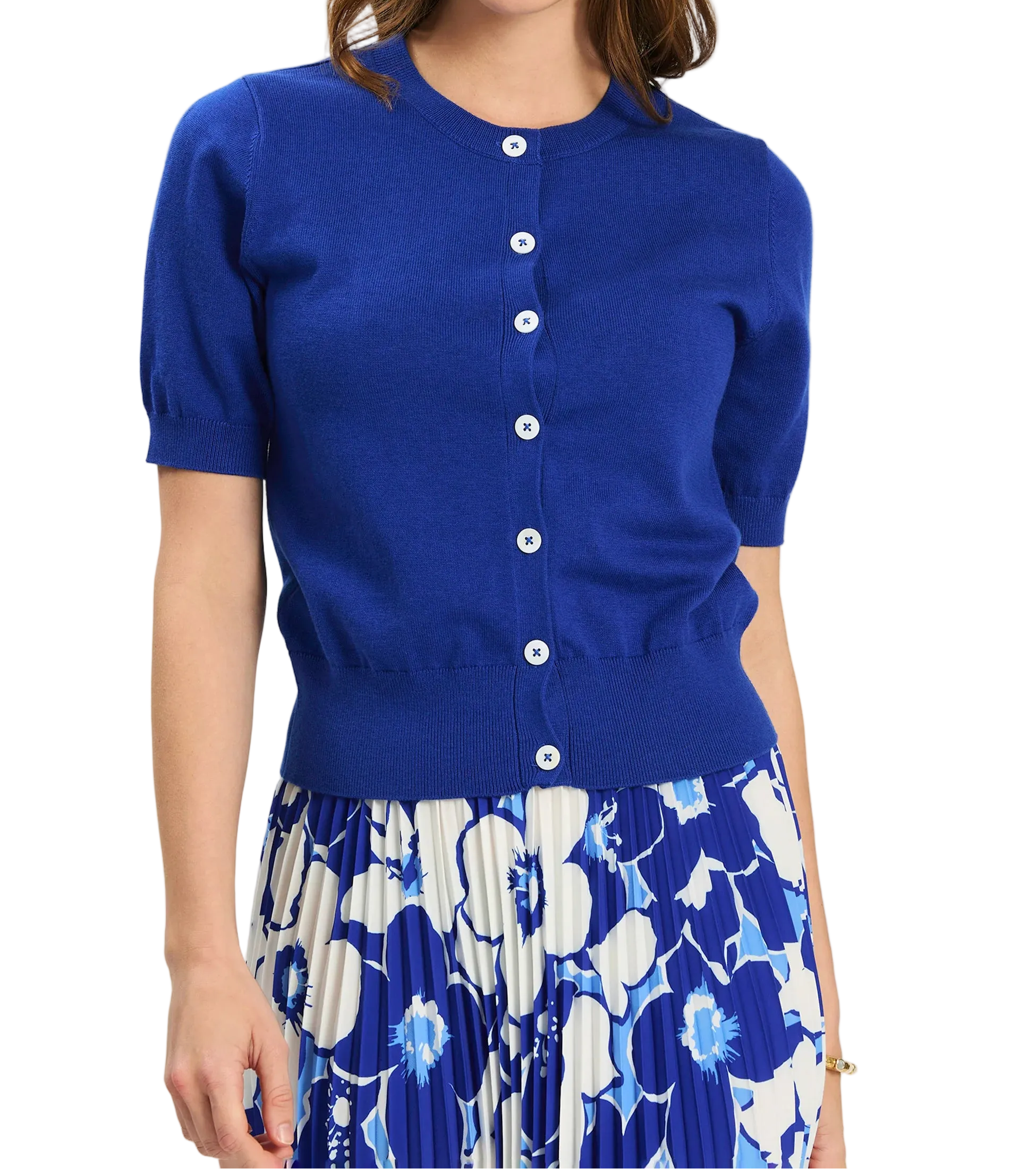 Kit Cotton Blend Cardigan - 2 Colors