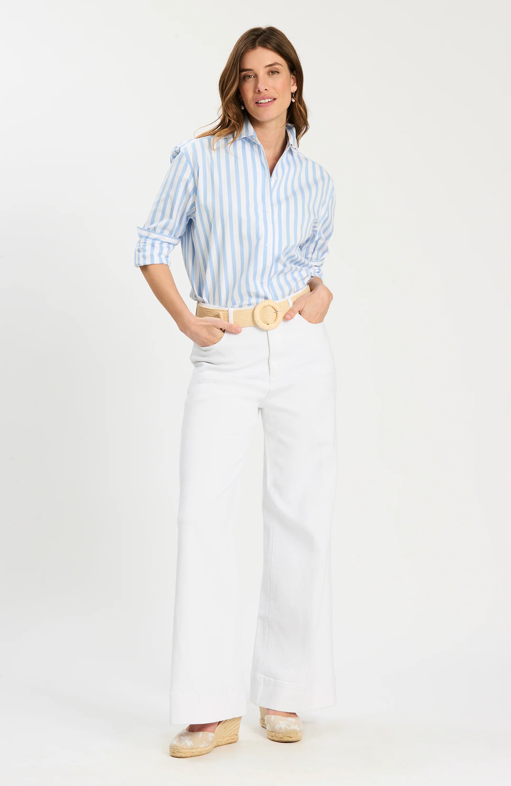 Tyler Boe Quinn Top - Vista White