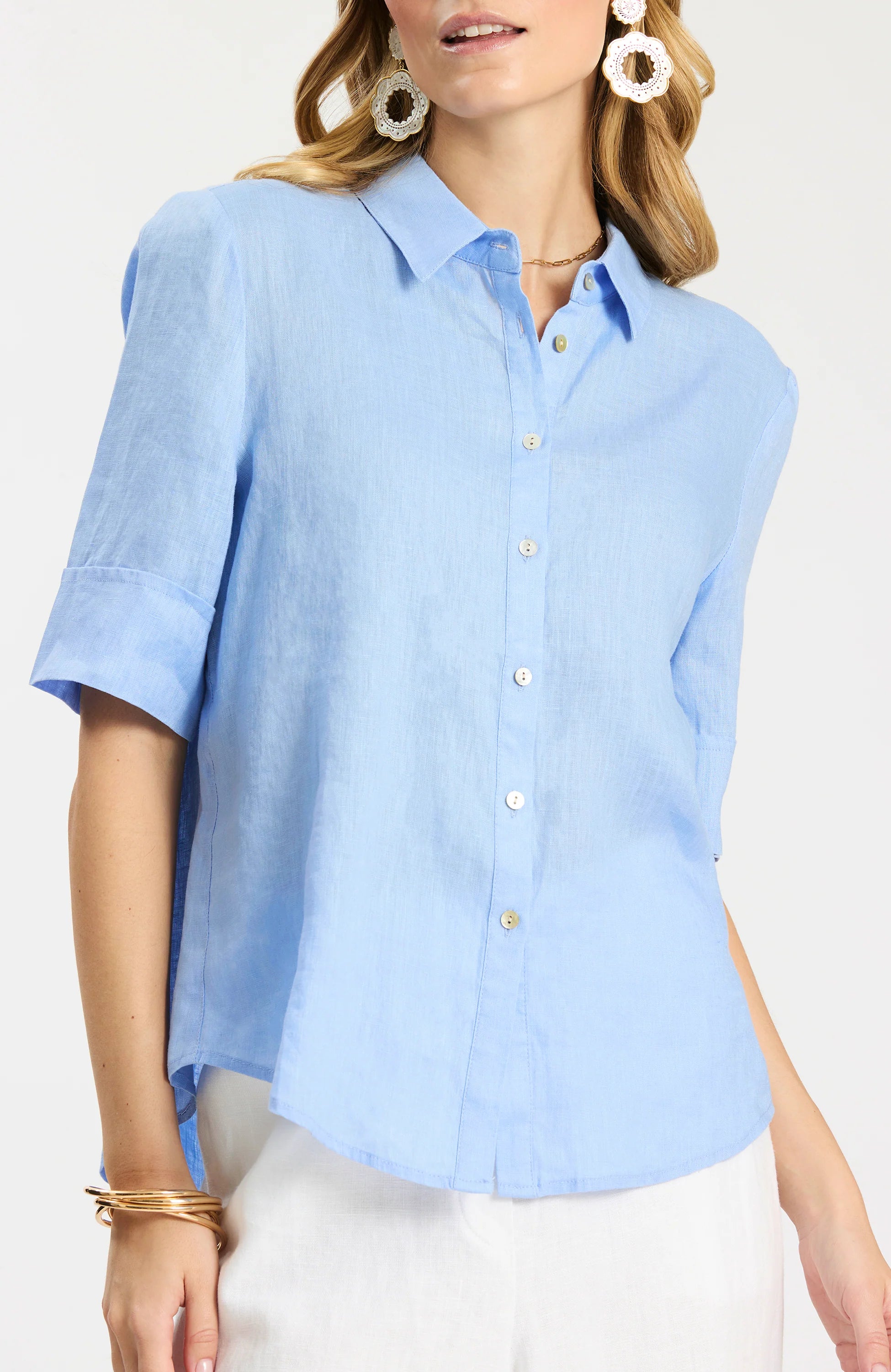 Tyler Boe Tommy Shirt - Vista Blue