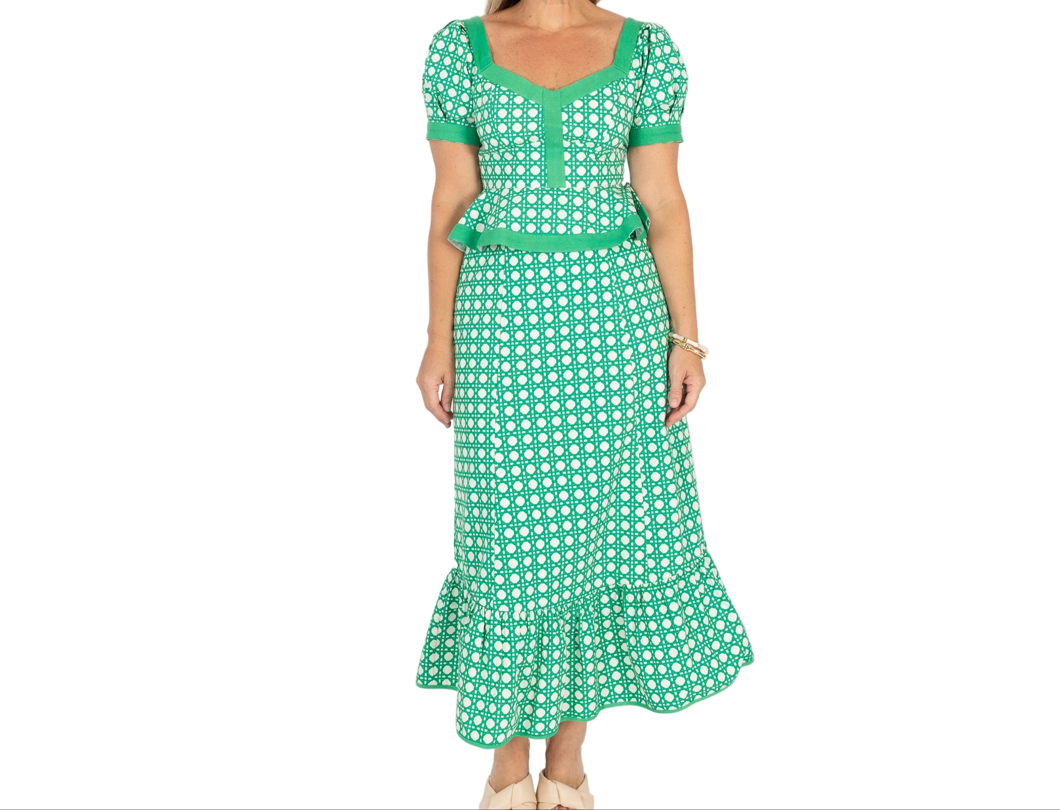 GARLAND Addie Skirt - Green Cane