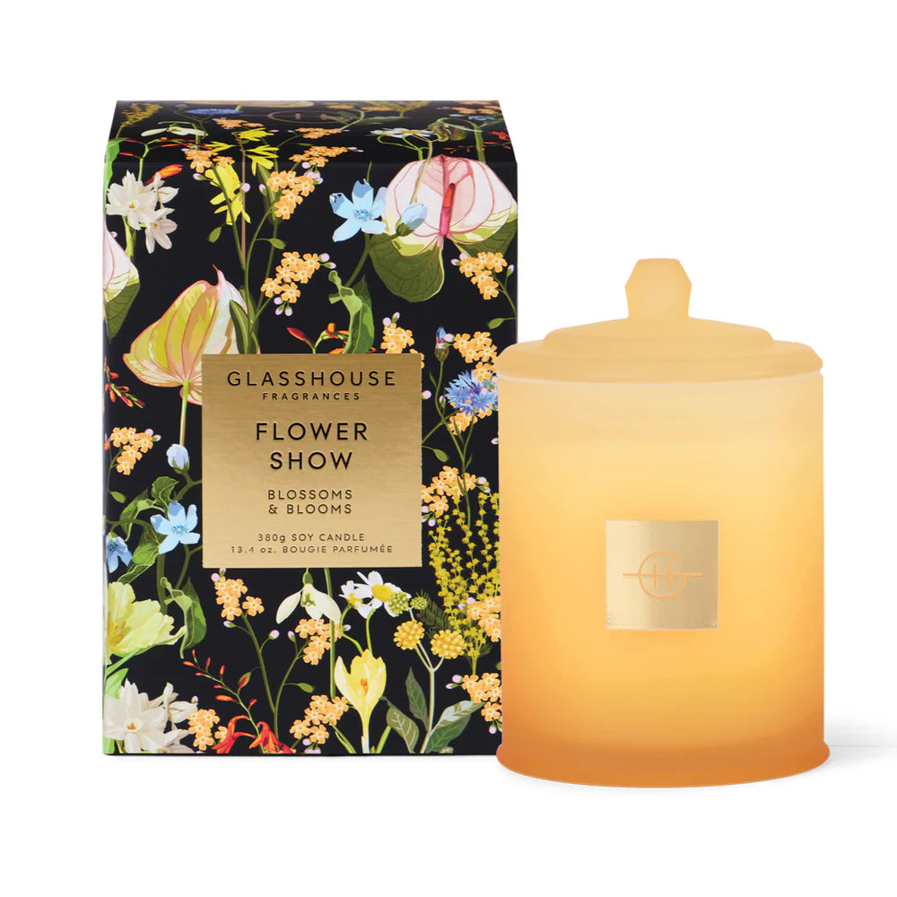 Glasshouse Fragrance 13.4oz Candle - Flower Show Candle 2026