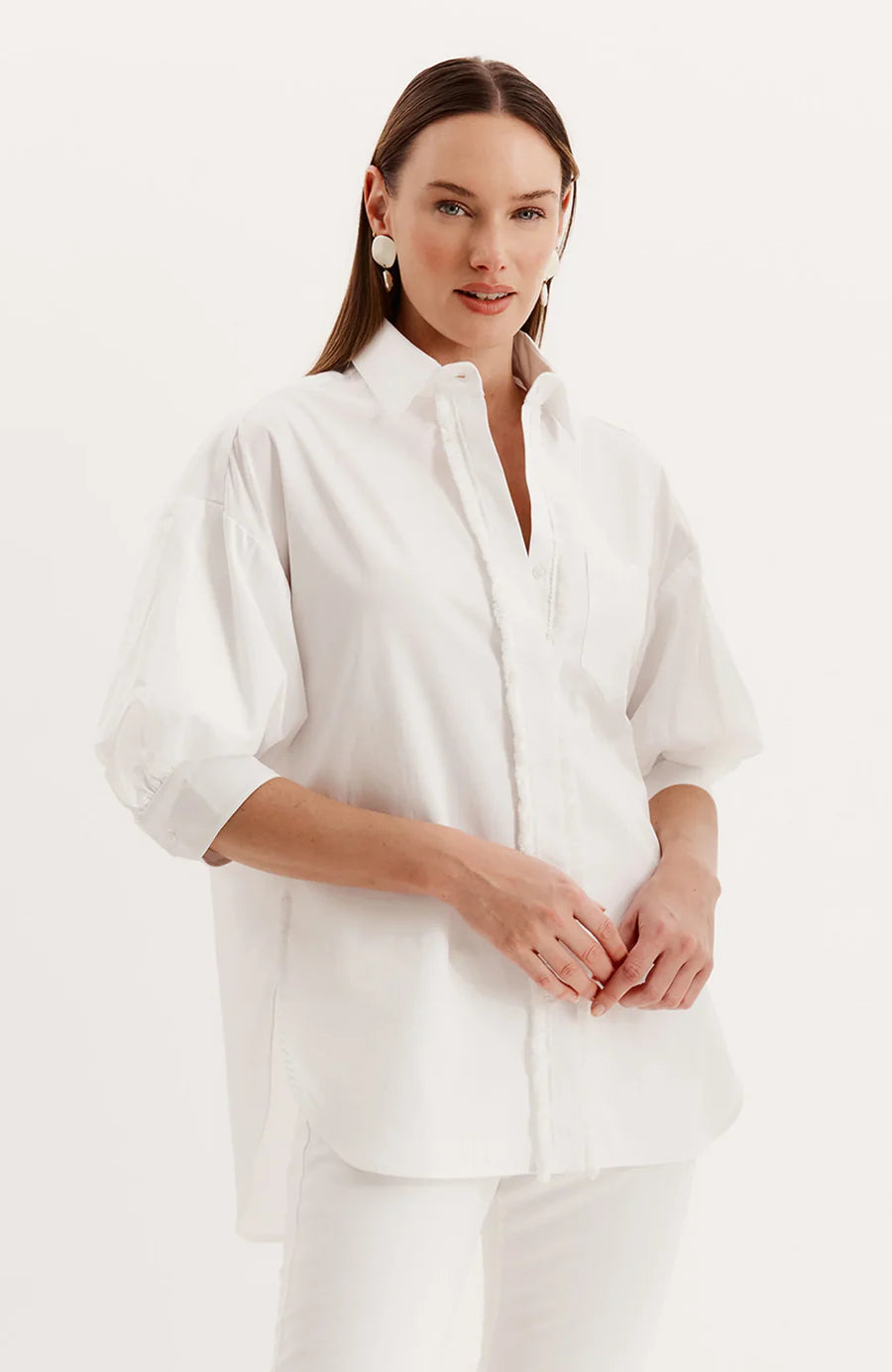 Tyler Boe Caroline Shirt - White