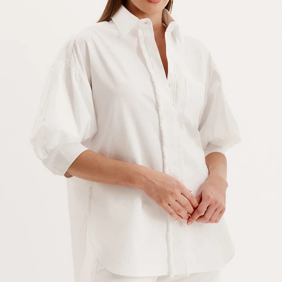 Tyler Boe Caroline Shirt - White