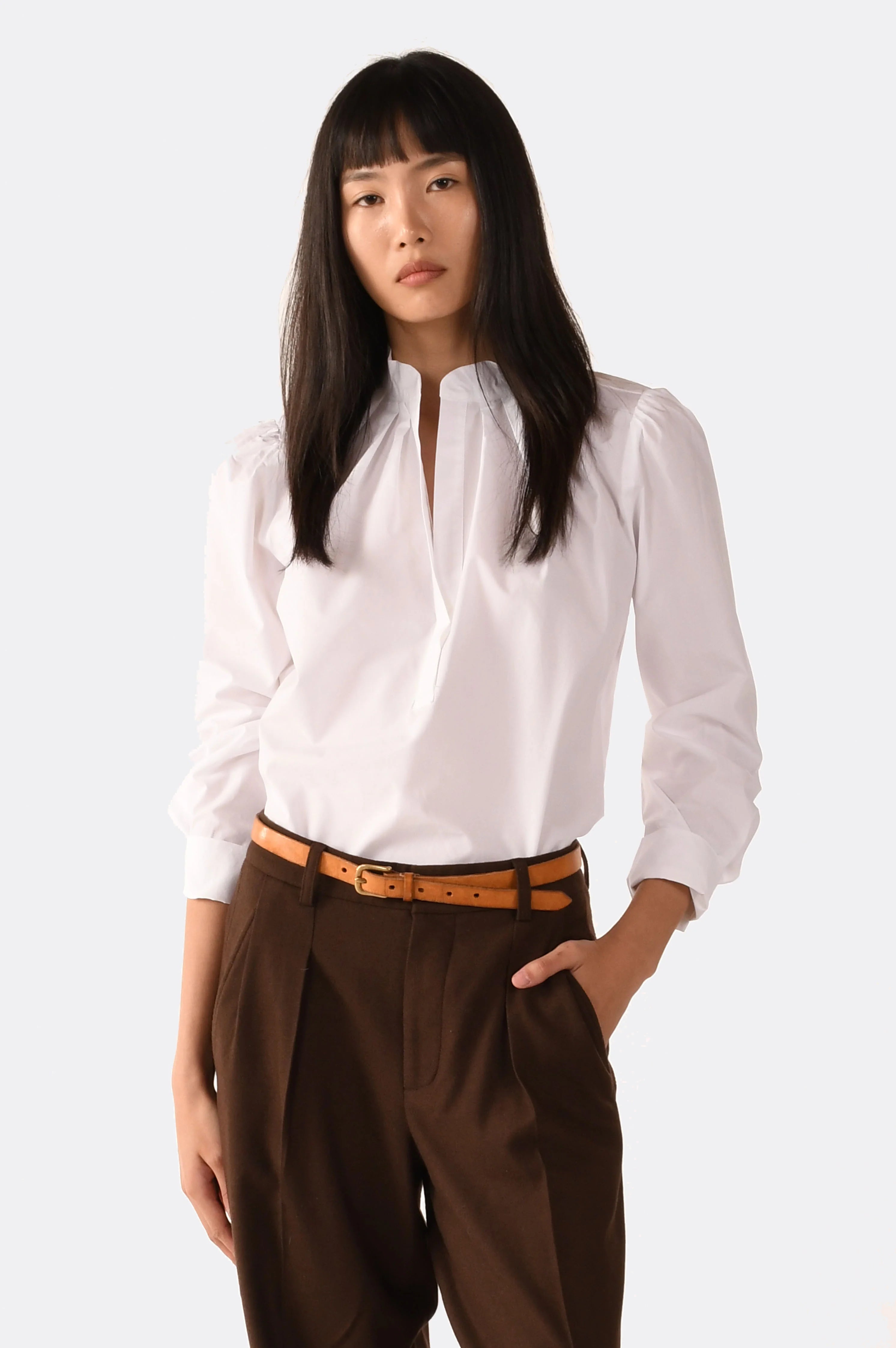 The PUFF Shirt Optic White