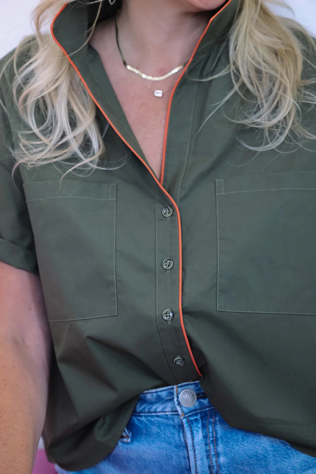 Heidi Houston The Piper Shirt - Hunter