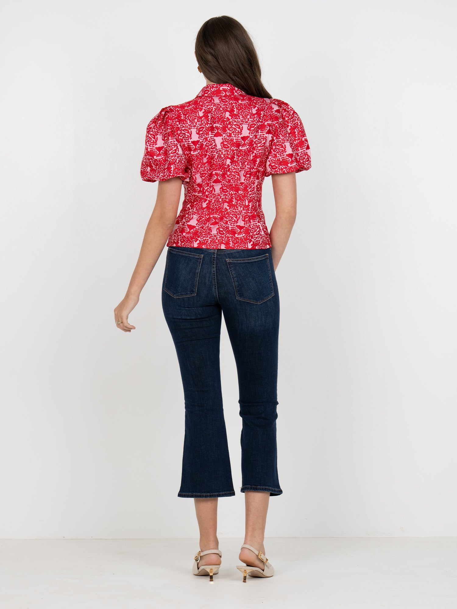 Emily McCarthy Britt Top - Cheeky Cheetah