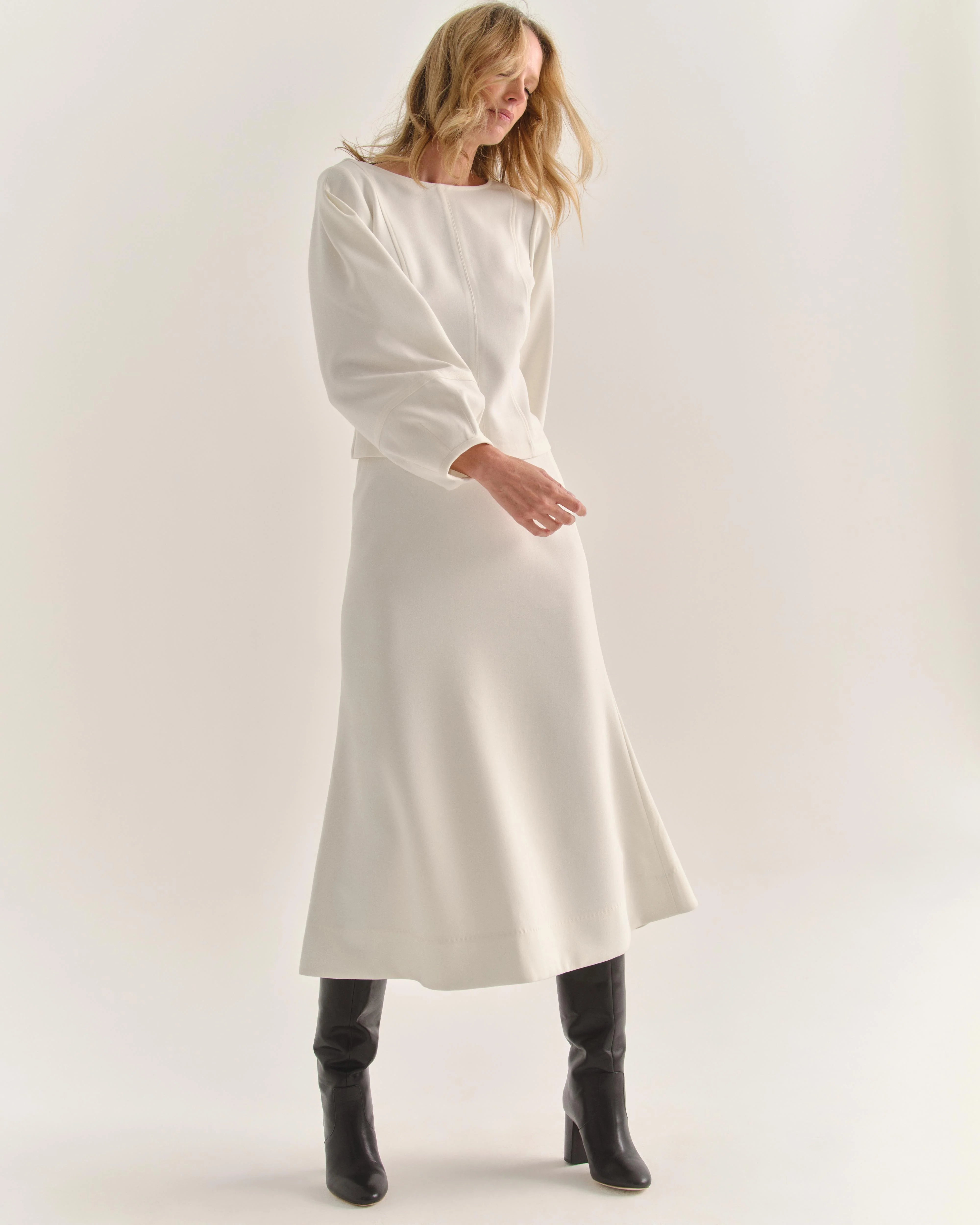 Cartolina Mable Skirt-Ivory