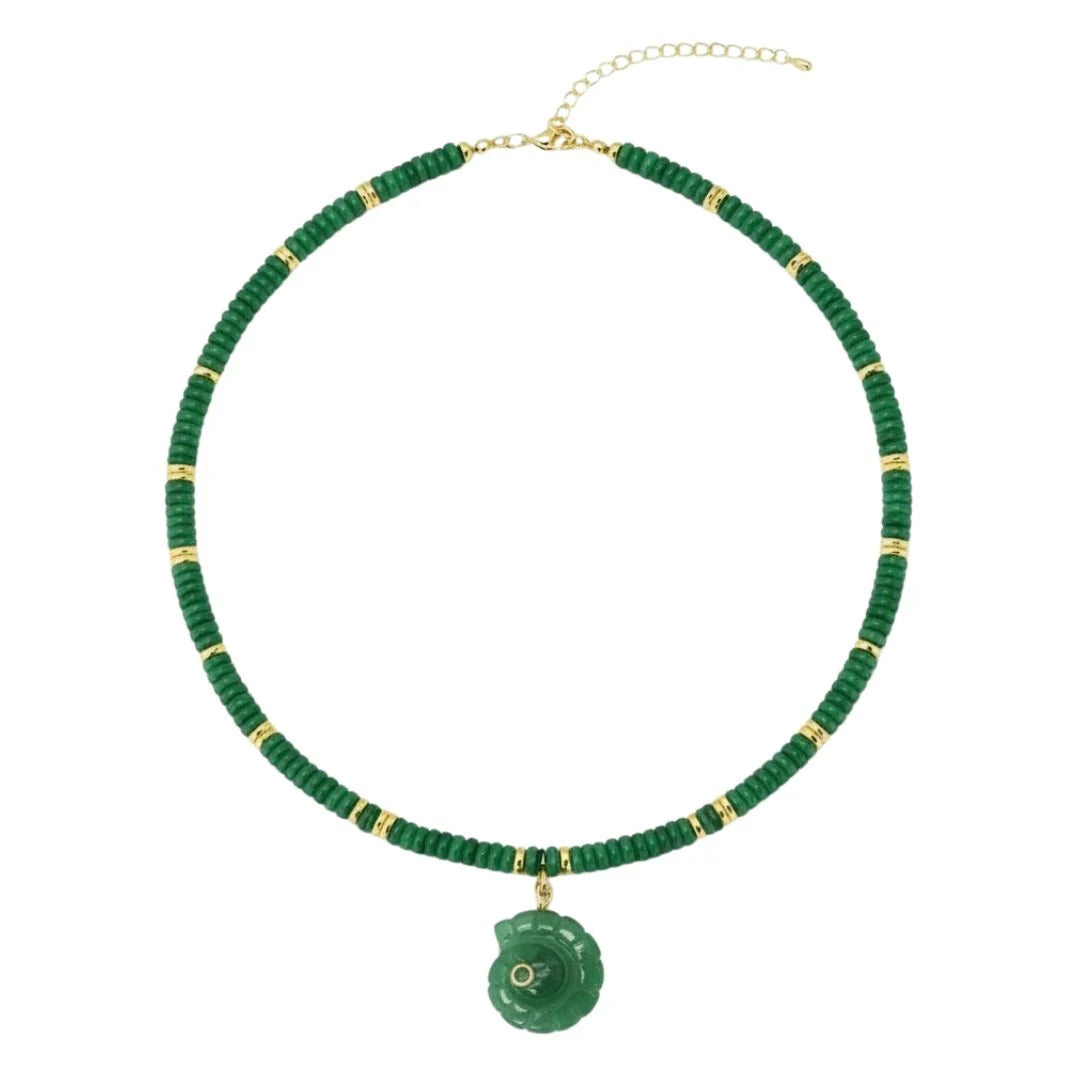 Coastal Portofino Collar - Emerald