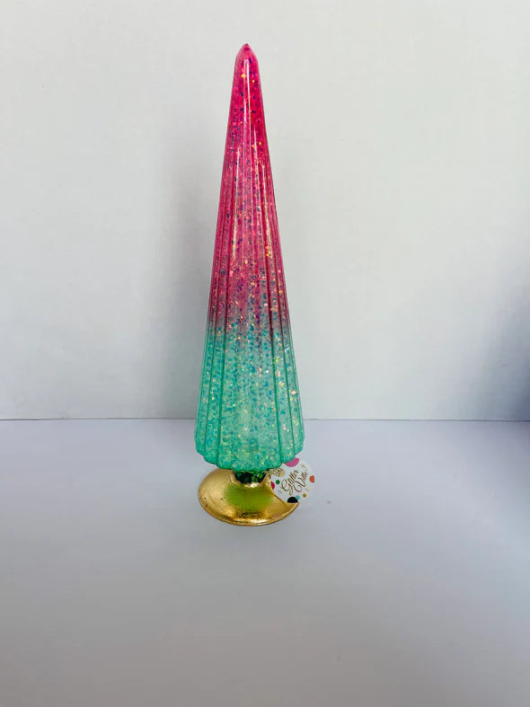 Ombre Iridescent Fluted Tree - 12 Colors