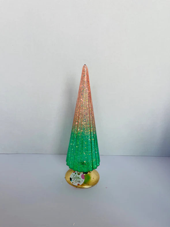 Ombre Iridescent Fluted Tree - 12 Colors