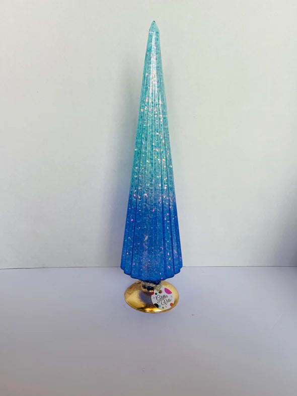 Ombre Iridescent Fluted Tree - 12 Colors
