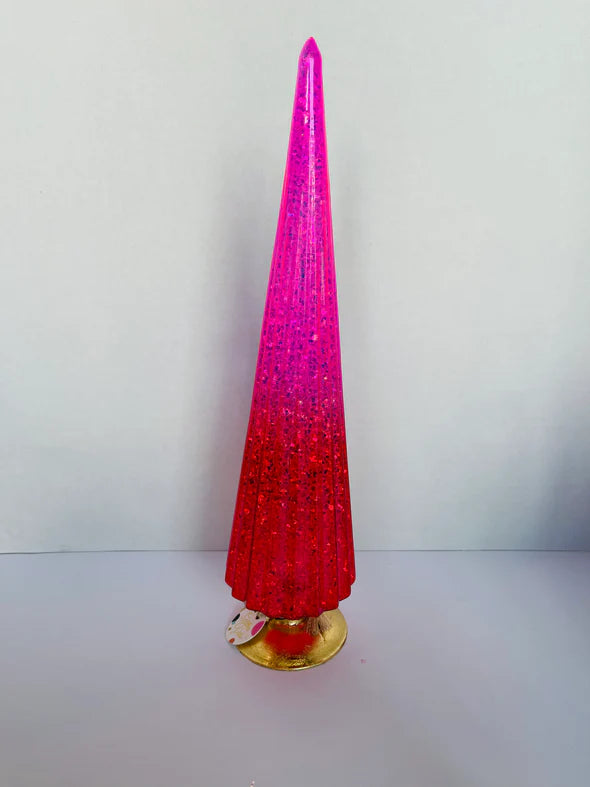Ombre Iridescent Fluted Tree - 12 Colors