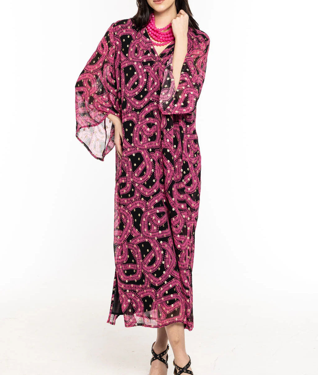 Holly Shae Maria Dress - Holiday Geo - One Size