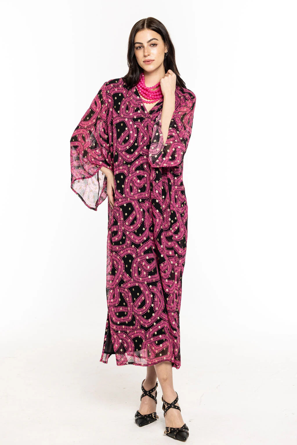 Holly Shae Maria Dress - Holiday Geo - One Size