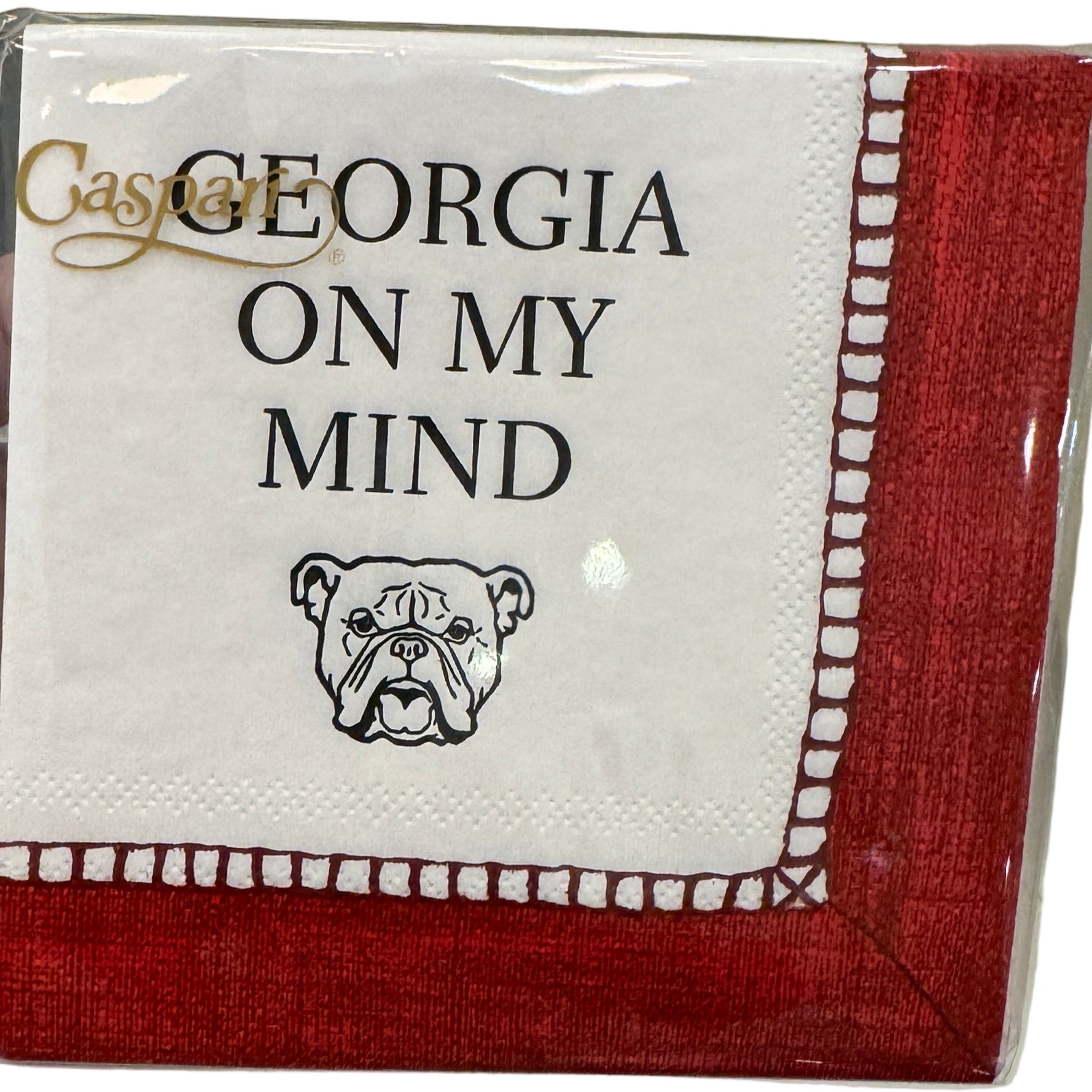 Bulldog Cocktail Napkins - 6 Variants