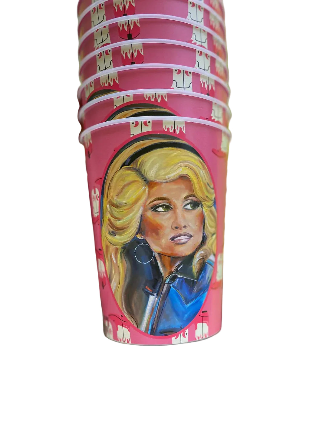 Dolly Reusable Cups - Set of 6