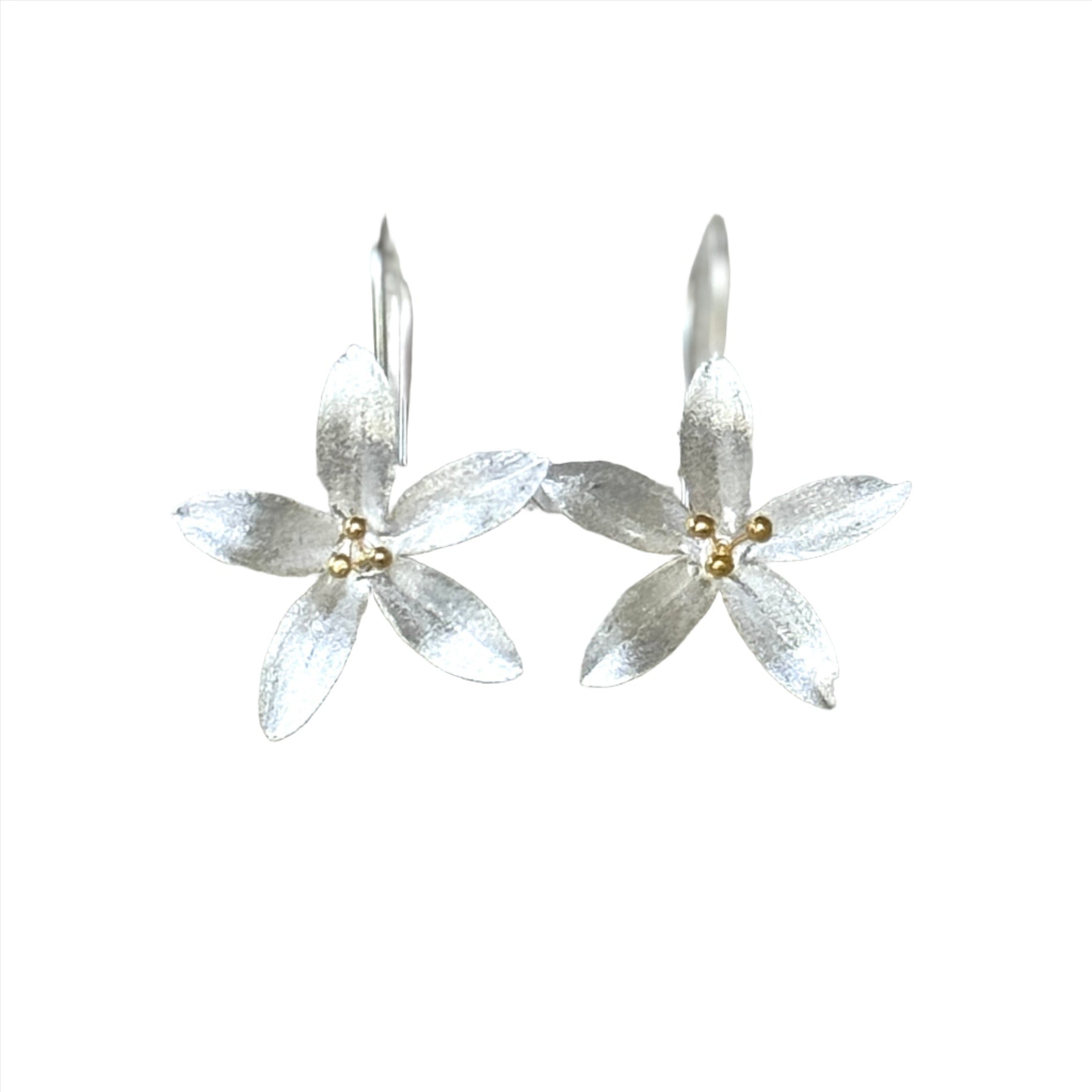 Sterling Daylilly Earring