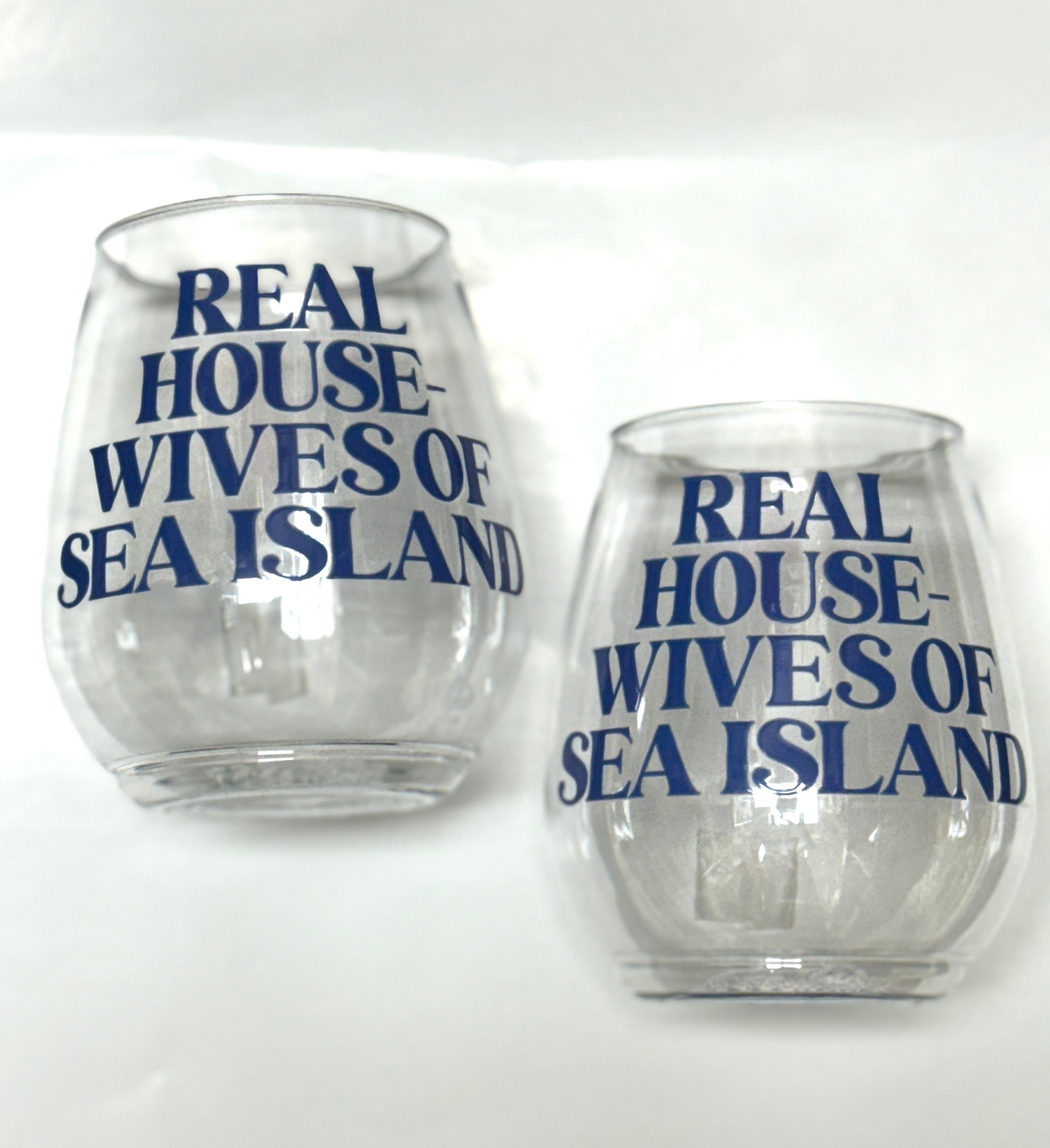 Real Housewives of Sea Island Shatterproof Cups (set of 2)