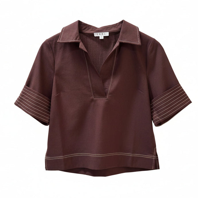 Janie Trampunto Stitching Top