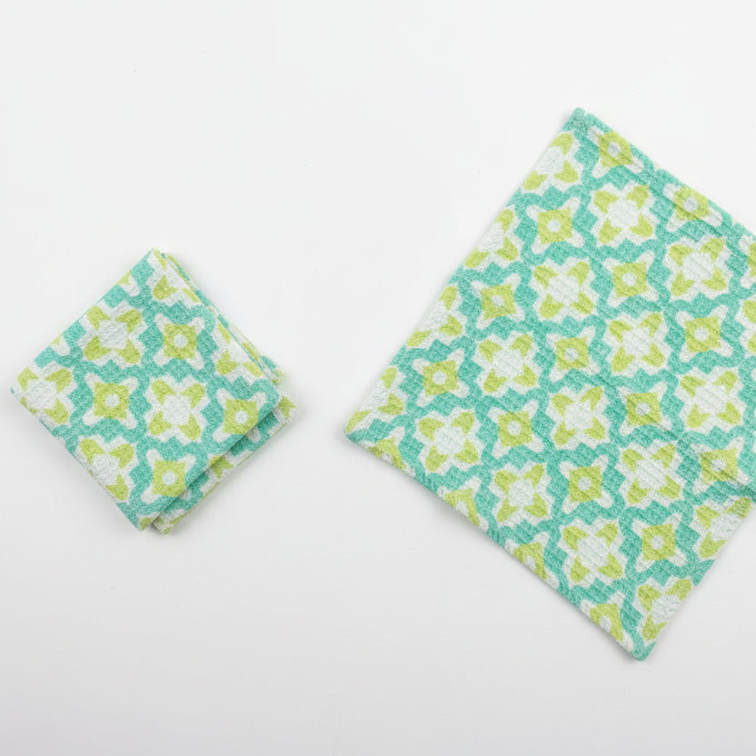 Cotton Waffle Weave Dish Cloth - 3 Colors