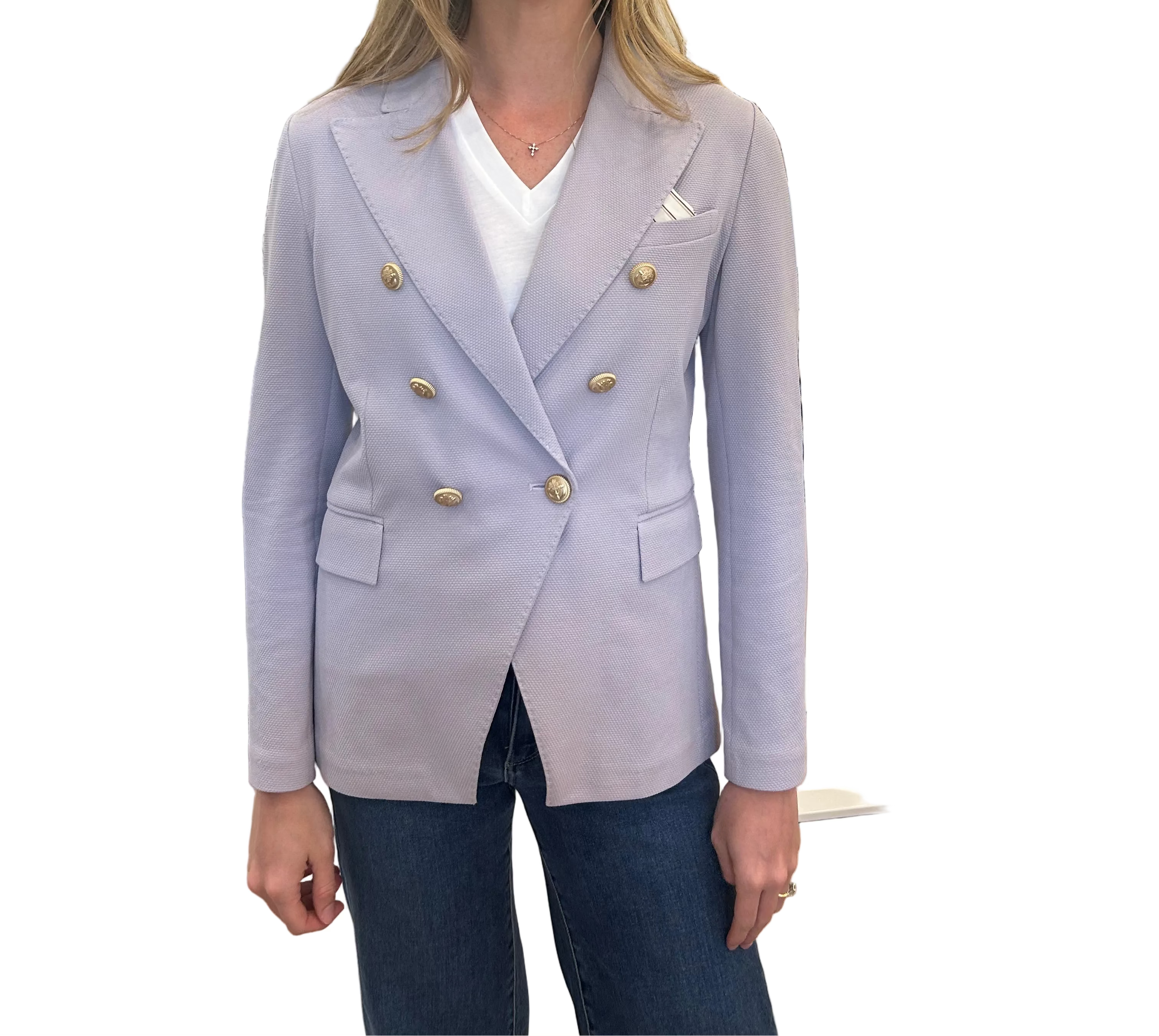 CIRCOLO 1901 Asymmetric Jacket - Raindrops