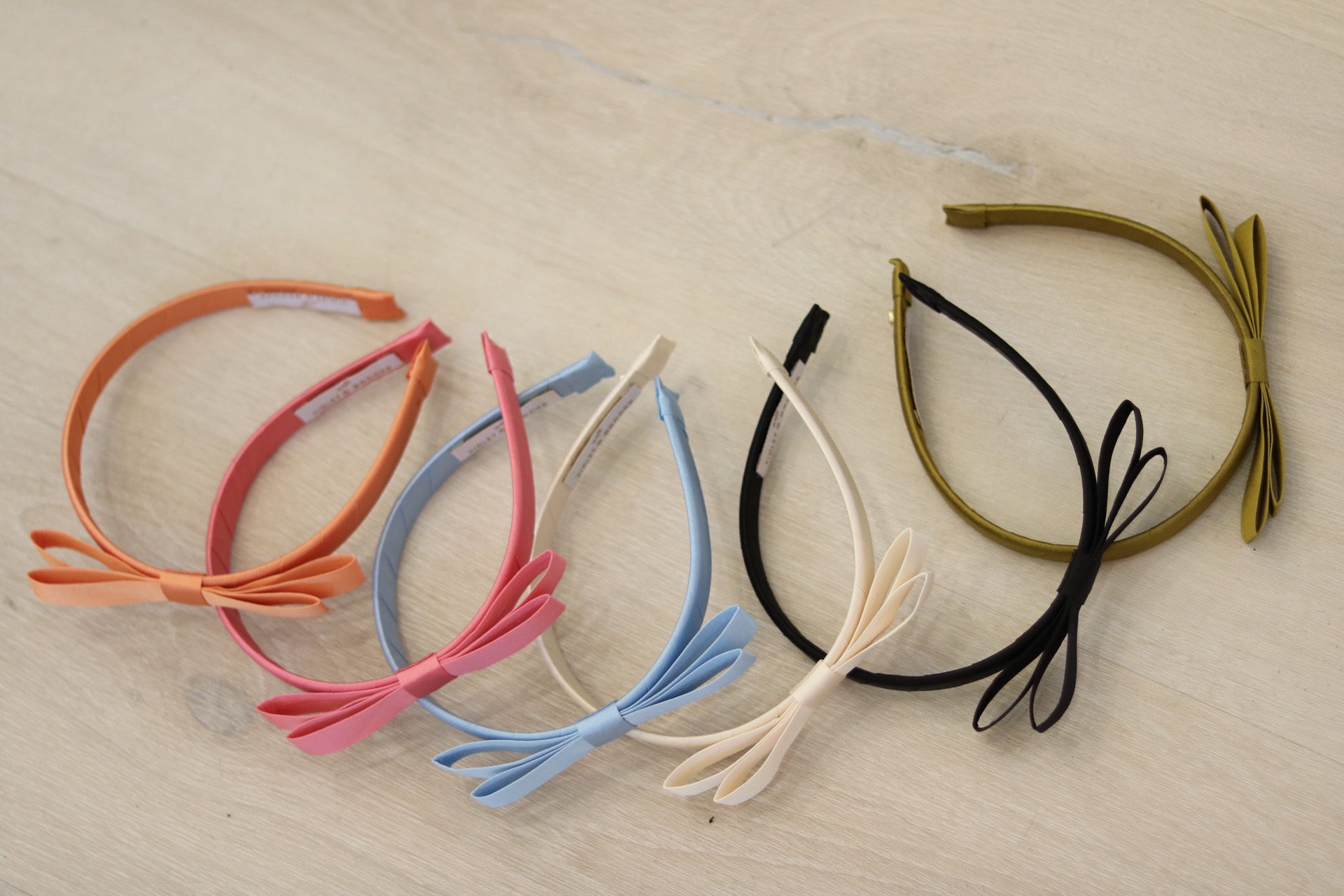 Sloane Mini Bow Headband - (six colors)