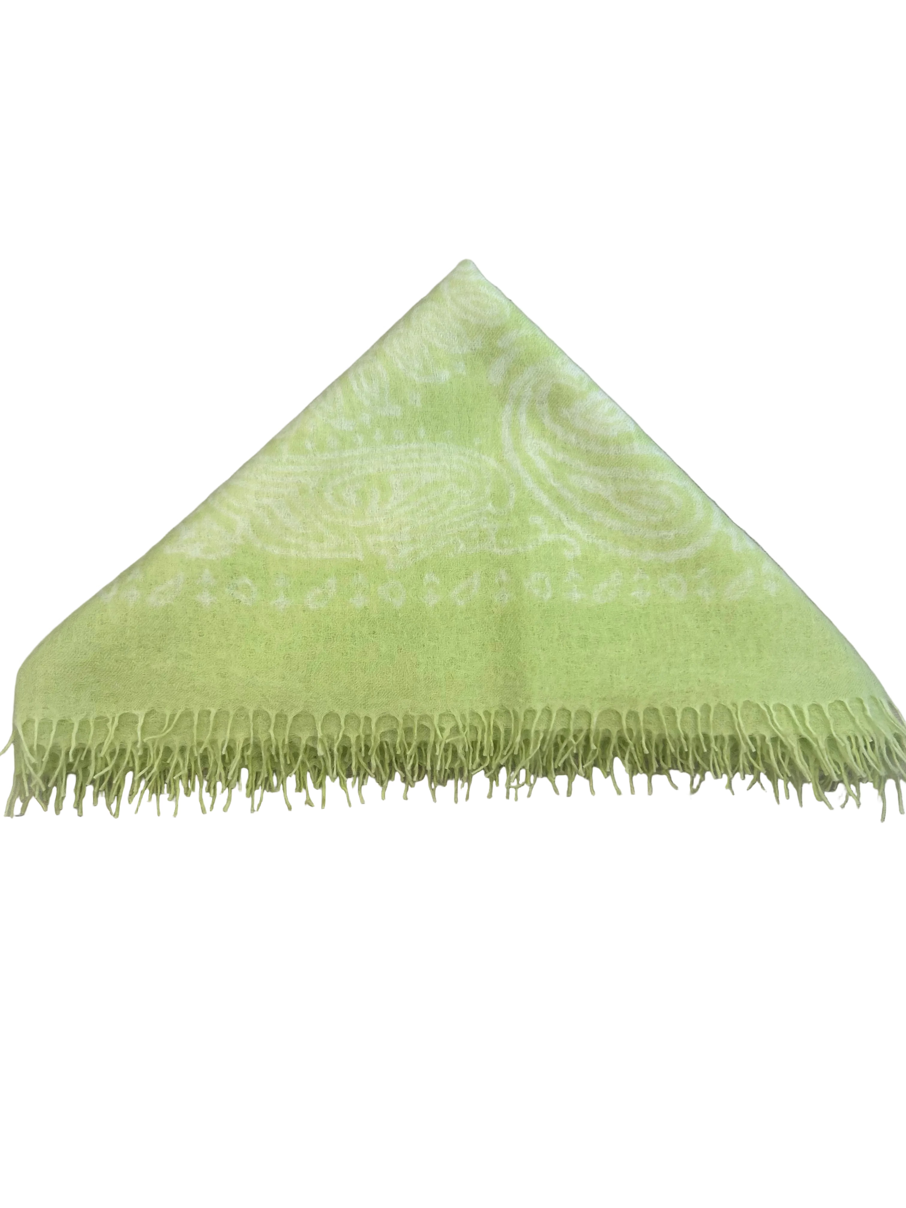 Cashmere Eyelash Bandana Scarf
