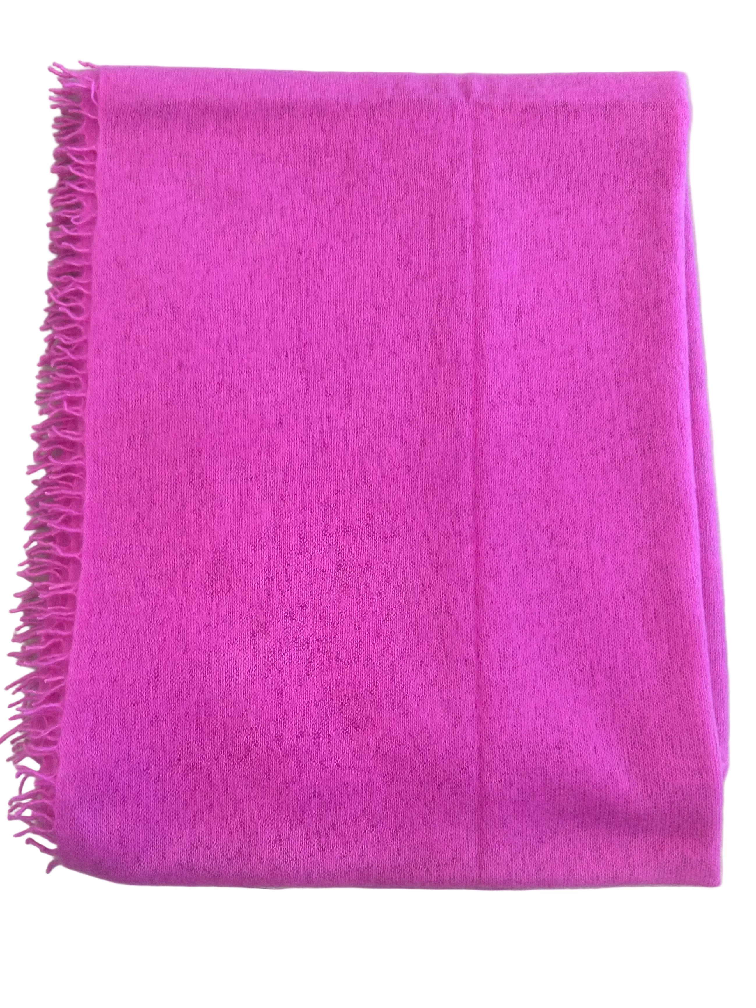 Handwoven Cashmere Scarf 28" x 74" - 8 Colors