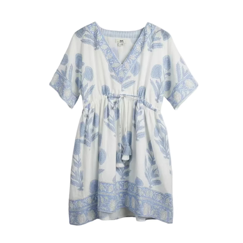 Nibi Savannah Dress - Buta Blue