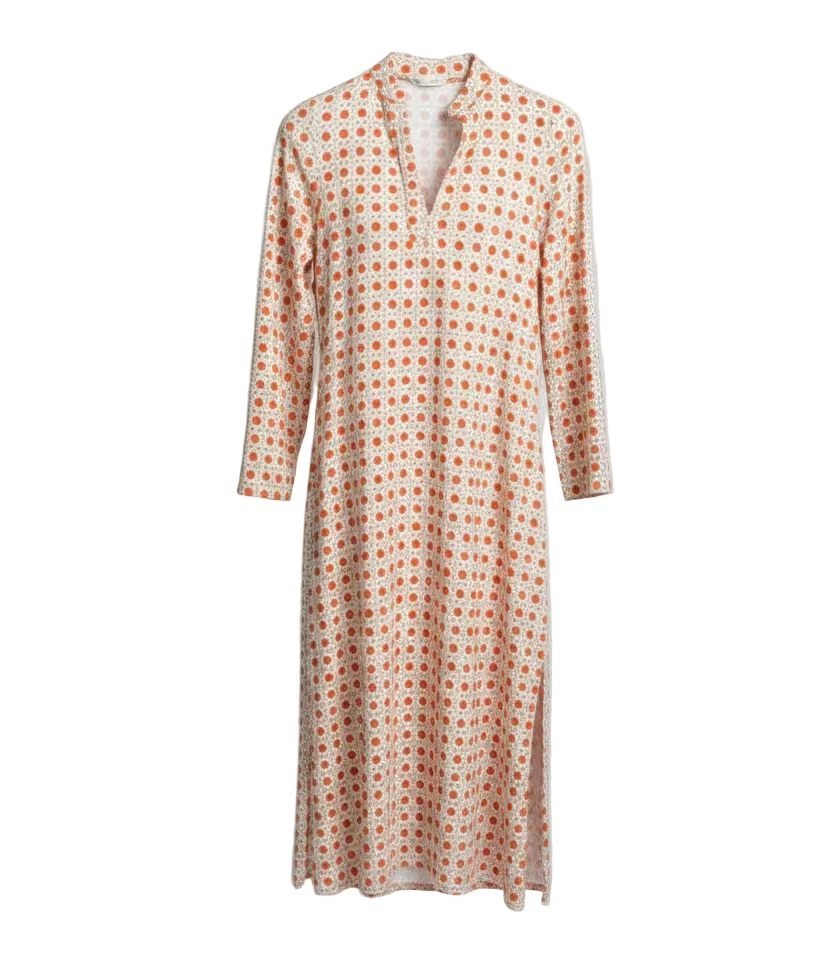 Jude Connally Devon Dress - Ratton Aperol Gold