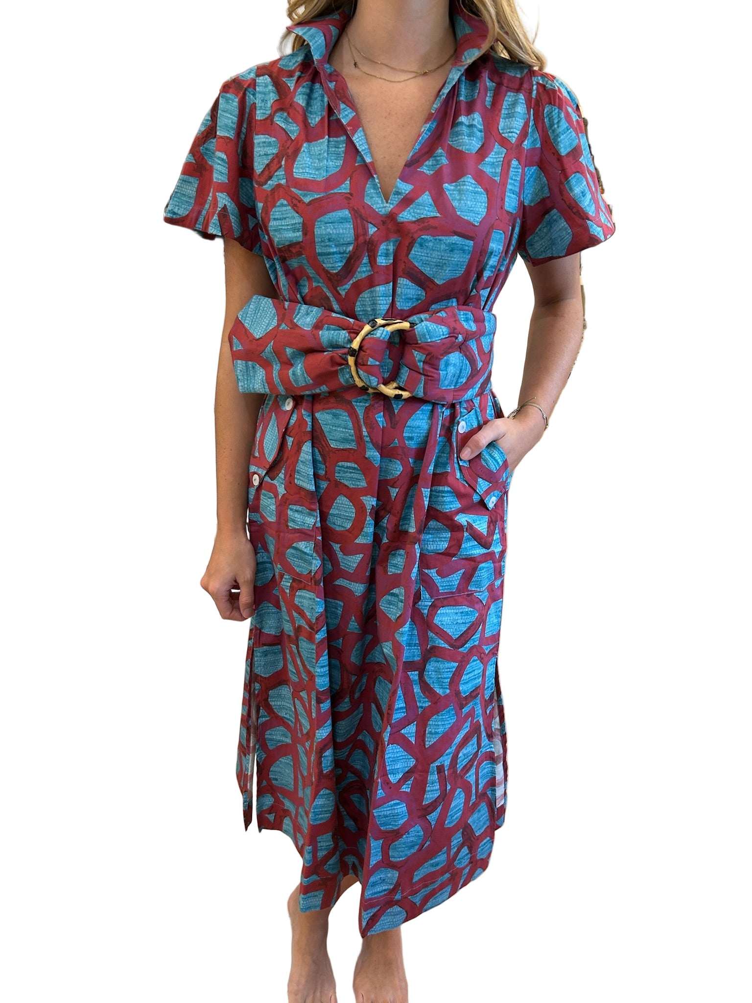 Holly Shae Gretchen Dress - Garnet Swirl